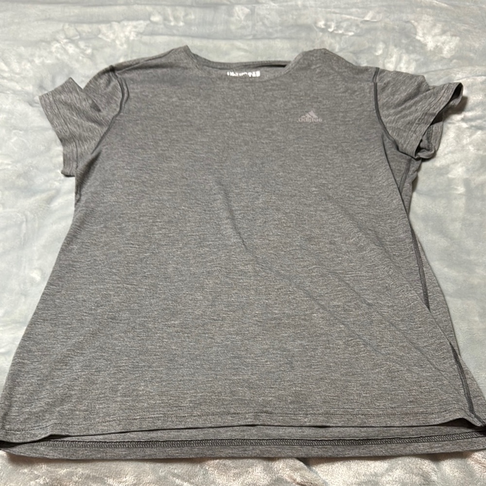 Adidas Heather Gray Tee